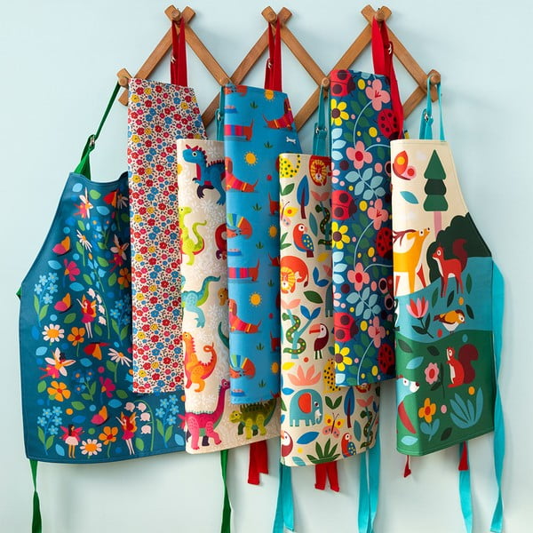 Iš medvilnės vaikiška prijuostė Tilde – Rex London-image-4