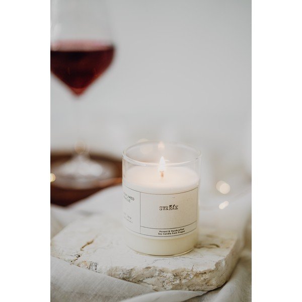 Aromatinė žvakė iš sojų vaško degimo laikas 40 h #72 Mulled Wine – Perfumed Prague-image-1