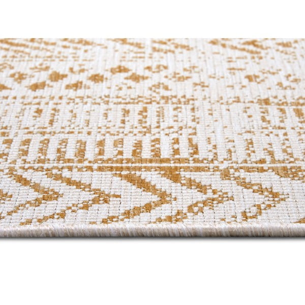 Lauko kilimas ochros spalvos/baltos spalvos 160x230 cm Biri – NORTHRUGS-image-3