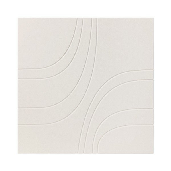 Iš tekstilės akustinės plokštės 2 vnt. 60x60 cm Waves II – Styler