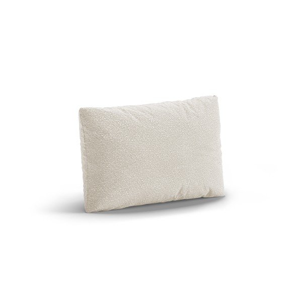 Baltos spalvos iš boucle sofos pagalvėlė Poppy – Micadoni -image-1