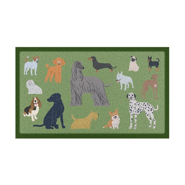 Grindų kilimėlis 40x70 cm Dog Breeds – Artsy Doormats