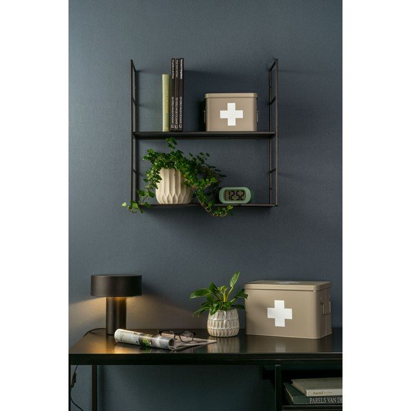 Smėlio spalvos metalinis pirmosios pagalbos rinkinys PT LIVING Medicine, plotis 21,5 cm-image-1