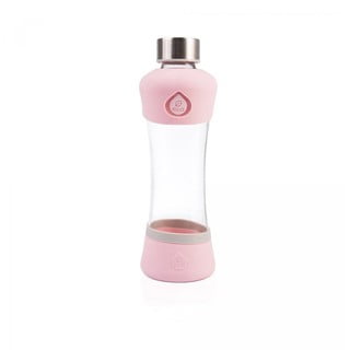 Rožinis borosilikatinio stiklo buteliukas Equa Active Berry, 550 ml