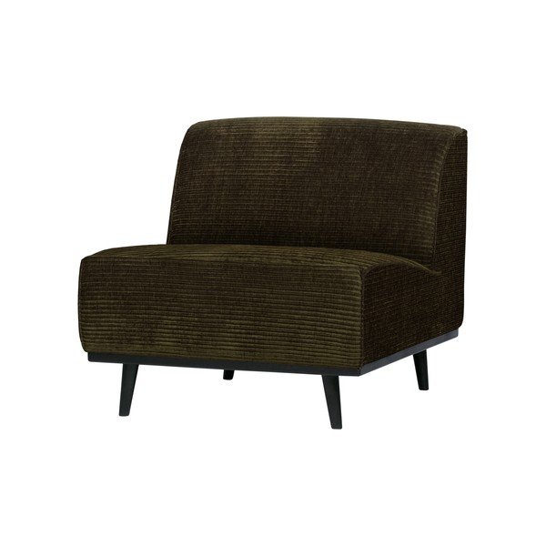 Tamsiai žalias velvetinis fotelis BePureHome Statement-image-1