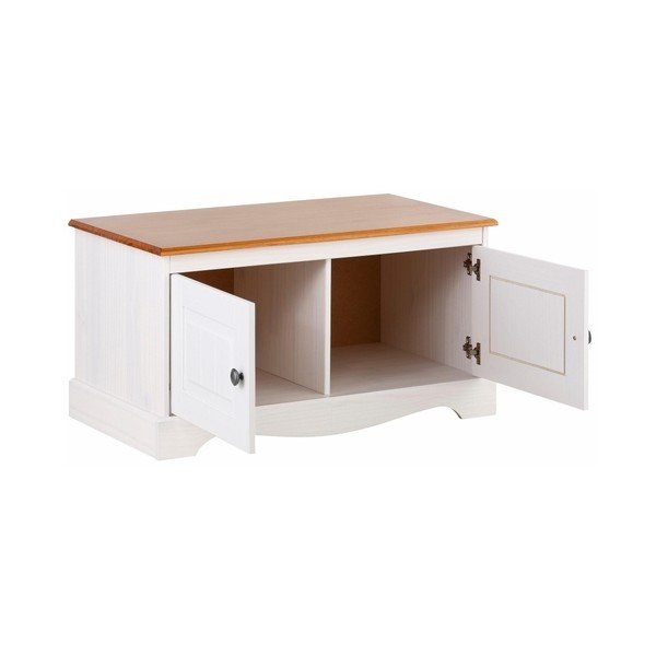 Balta medinė spintelė Støraa Monty Detalė-image-3