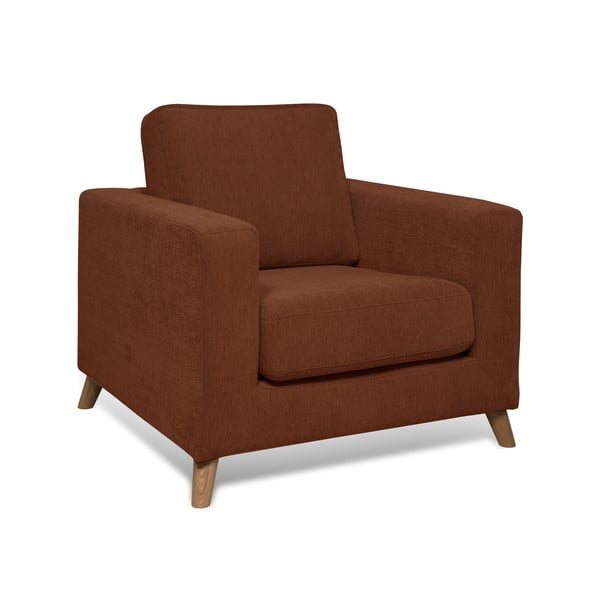 Tamsiai oranžinis fotelis Faria - Scandic-image-1