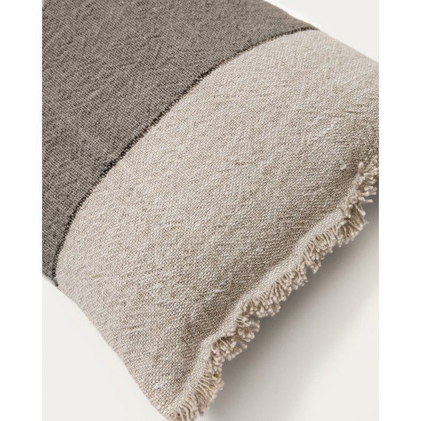 Iš lino mišinio dekoratyvinis pagalvės užvalkalas 50x30 cm Lorin – Kave Home-image-3