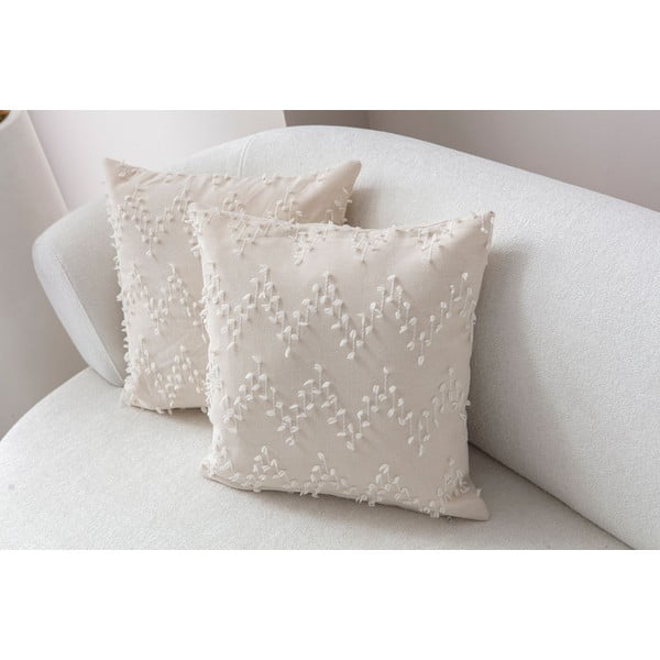 Dekoratyviniai pagalvių užvalkalai 2 vnt. 43x43 cm Tuffet – Mioli Decor-image-2