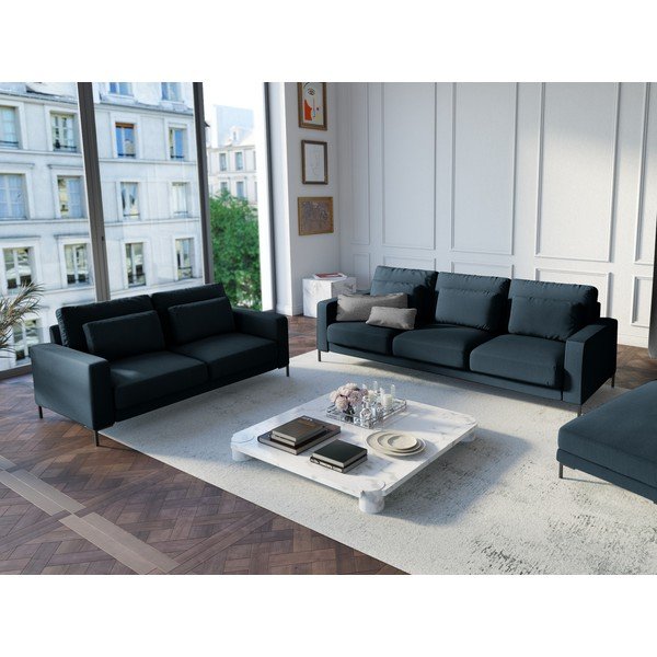 Tamsiai mėlyna sofa Interieurs 86 Seine, 220 cm-image-1