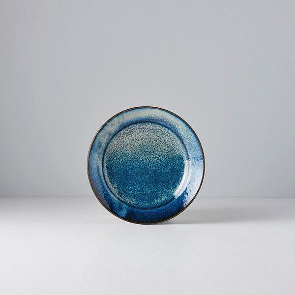 Mėlynos spalvos keraminė lėkštė MIJ Indigo, ø 17 cm-image-2