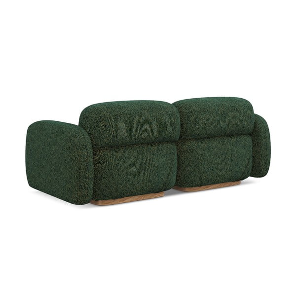 Tamsiai žalios spalvos sofa 190 cm Ailani – Makamii-image-4