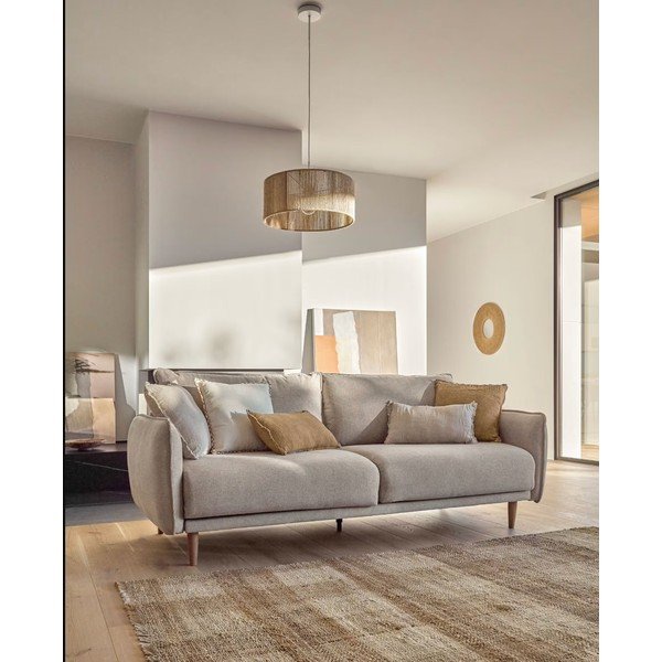 Smėlio spalvos sofa 210 cm Carlota - Kave Home-image-2