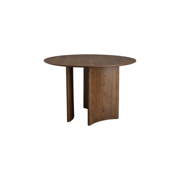 Apvalios formos valgomojo stalas iš ąžuolo ø 120 cm Trillving – Ellos Home-image-4