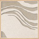 3D paveikslas su rėmeliu/sugeriantis garsą 62x62 cm Sacred Silence 2 – Malerifabrikken