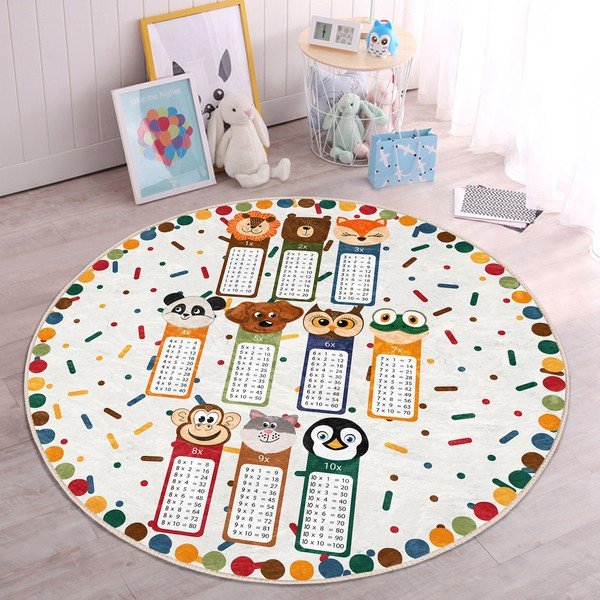 Vaikiškas kilimas ø 80 cm Comfort – Mila Home-image-2