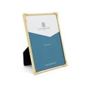 Iš metalo pastatomas/pakabinamas rėmas auksinės spalvos 13,5x18,5 cm Decora – Zilverstad