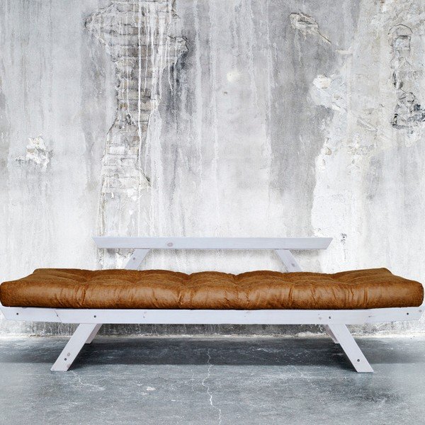"Karup Vintage Bebop" sofa Cool Grey/Cognac-image-3