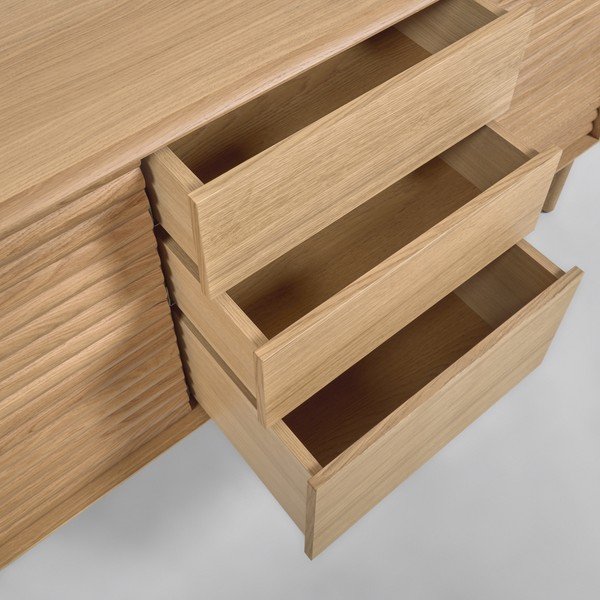 Ąžuolo medienos komoda Kave Home Lenon-image-3