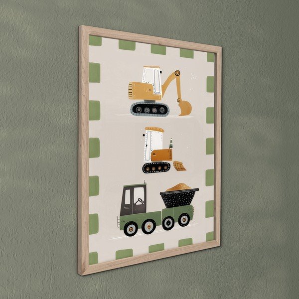Vaikiškas paveikslas 30x40 cm Baby The Builder – Styler-image-3