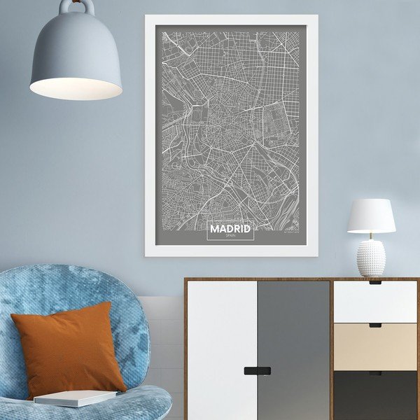 Paveikslas 40x55 cm Madrid – Wallity-image-1