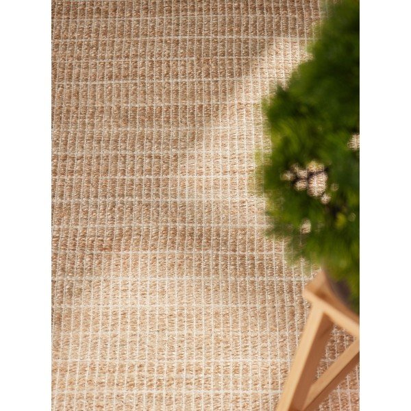 Apverčiamas/rankų darbo natūralios spalvos iš džiuto mišinio kilimas 200x300 cm Birka – Villeroy&Boch-image-3