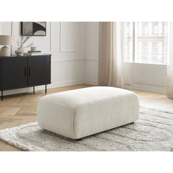 Baltos spalvos modulinė taburetė Jana – Bobochic Paris-image-4
