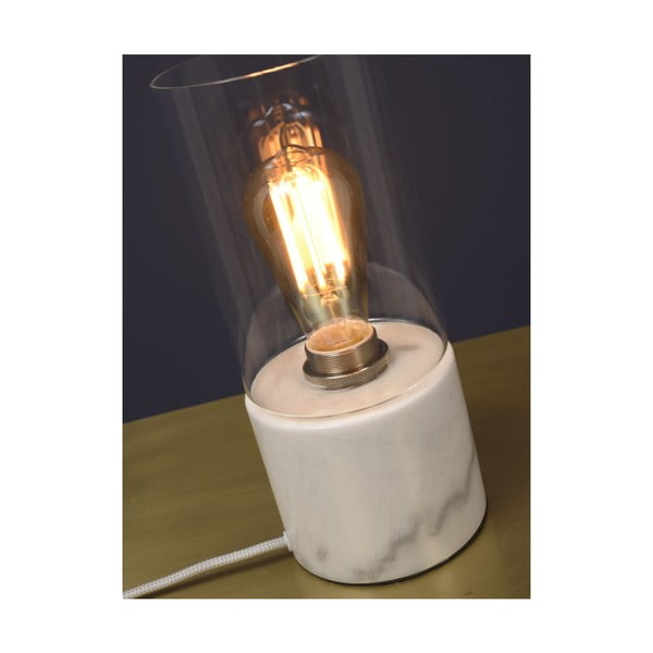 Baltas marmurinis stalinis šviestuvas "Citylights Athens", aukštis 25 cm-image-3