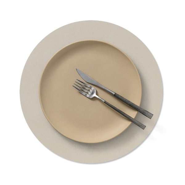 Iš eko odos padėkliukas ø 30 cm Circle M Nupo – LIND DNA-image-1