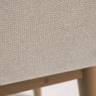 Kreminės spalvos valgomojo kėdė Kave Home Konna