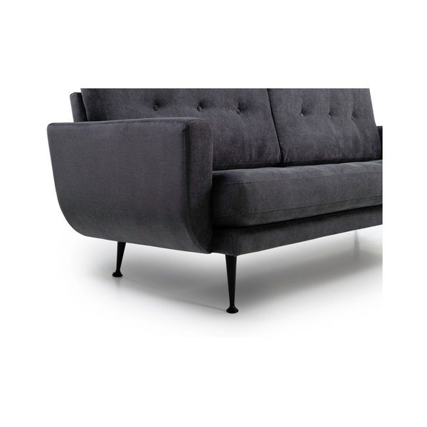 Antracito pilkos spalvos sofa Scandic Fly Gentle-image-4