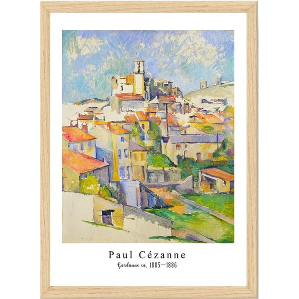 Plakatas rėmelyje 35x45 cm Paul Cézanne - Wallity