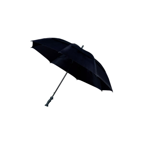 Juodas golfo skėtis Ambiance Minimalistic, ⌀ 130 cm