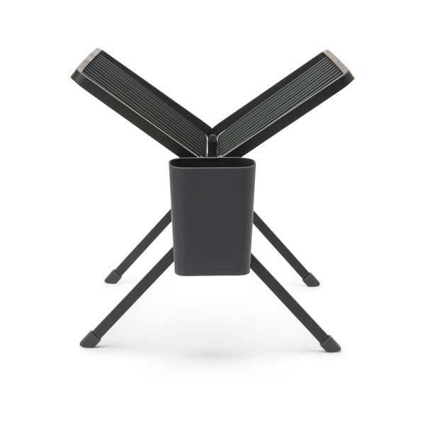 Iš metalo dviejų aukštų kiaurasamtis tamsiai pilkos spalvos 37x33 cm – Brabantia-image-4