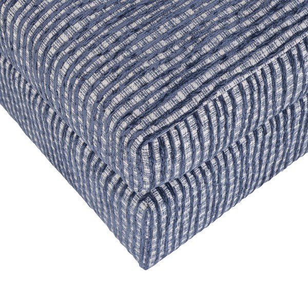 Pilkai mėlynos spalvos iš audinio taburetė Lou – WOOOD-image-4