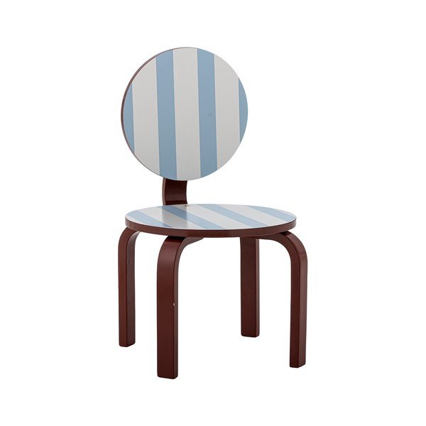 Bordo spalvos/šviesiai mėlynos spalvos vaikiška kėdė Liova – Bloomingville Mini