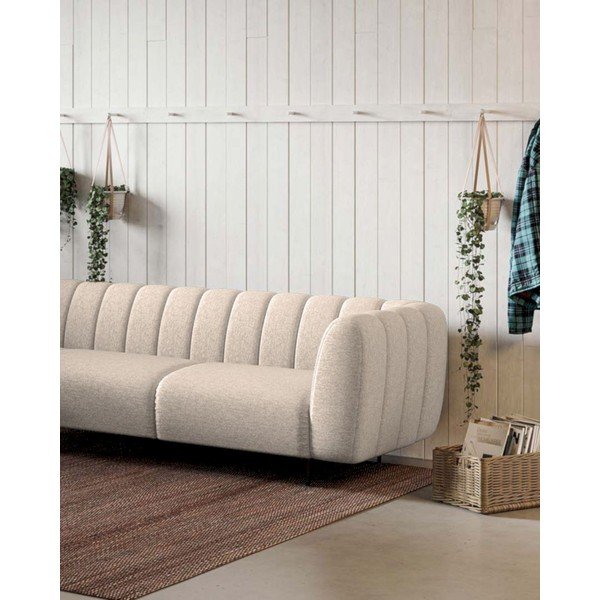 Kampinė sofa smėlio spalvos (su kairiuoju kampu/„L“ formos) Shel – Ghado-image-3