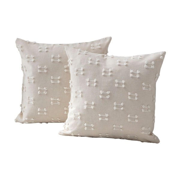 Dekoratyviniai pagalvių užvalkalai 2 vnt. 43x43 cm Tuffet – Mioli Decor