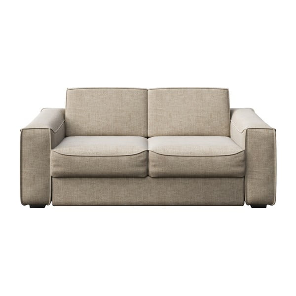 Kreminės spalvos sofa-lova MESONICA Munro, 204 cm