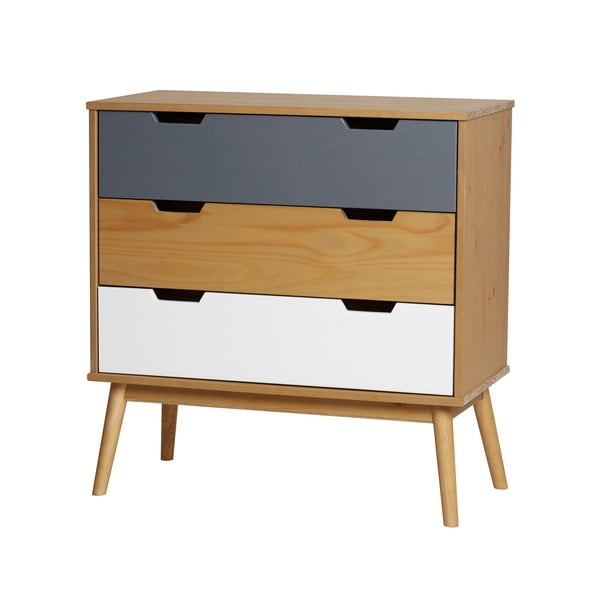 Komoda iš pušies masyvo Marckeric Cusco, plotis 80 cm-image-4