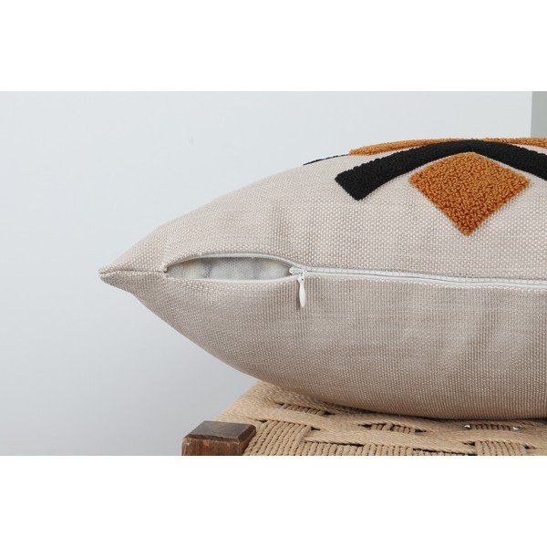 Iš lino dekoratyvinis pagalvės užvalkalas 43x43 cm Polen – Mioli Decor-image-3