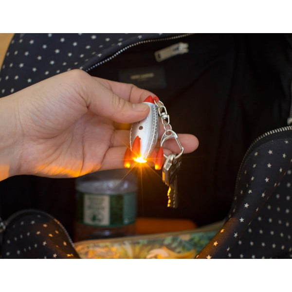 Sidabrinis raktų pakabukas - Kikkerland-image-3