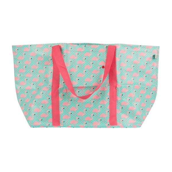 "Sass & Belle" atogrąžų vasaros flamingo pirkinių krepšys