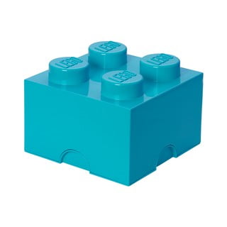 Žydrai mėlyna kvadratinė daiktadėžė LEGO®