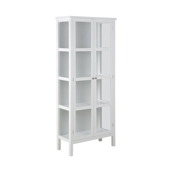 Balta 2 durų vitrina "Actona Eton", 180 cm aukščio-image-1
