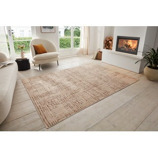 Kilimas rudos spalvos/smėlio spalvos 160x235 cm Terrain – Hanse Home