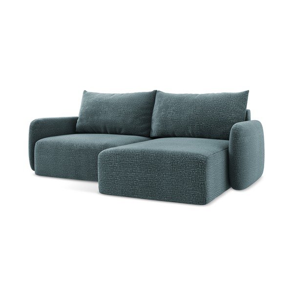 Turkio spalvos sulankstoma/su sandėliavimo vieta kampinė sofa (su dešiniuoju kampu) Kalena – Makamii-image-2