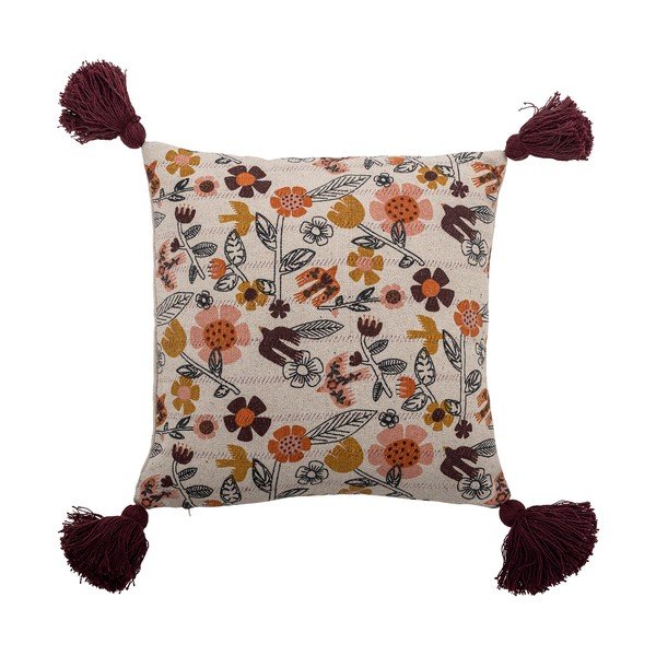 Iš medvilnės mišinio dekoratyvinė pagalvėlė 45x45 cm Vivielle – Bloomingville