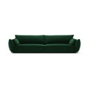 Tamsiai žalios spalvos iš velveto sofa 248 cm Vanda – Mazzini Sofas