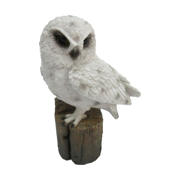 Iš poliesterinės dervos sodo statulos 3 vnt. Owl – Esschert Design-image-2